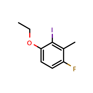 1-Ethoxy-4-fluoro-2-iodo-3-methylbenzene
