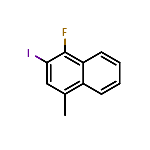 1-Fluoro-2-iodo-4-methylnaphthalene