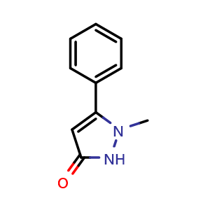 1-methyl-5-phenyl-1H-pyrazol-3(2H)-one
