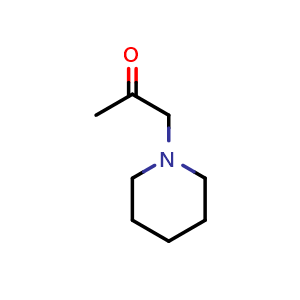Chemical structure of 1-piperidin-1-ylacetone , CAS 6784-61-8, AChemBlock X175612