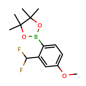 2-(2-(Difluoromethyl)-4-methoxyphenyl)-4,4,5,5-tetramethyl-1,3,2-dioxaborolane