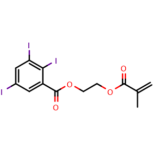 2-(2-methylprop-2-enoyloxy)ethyl 2,3,5-triiodobenzoate
