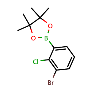2-(3-Bromo-2-chlorophenyl)-4,4,5,5-tetramethyl-1,3,2-dioxaborolane
