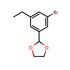 2-(3-bromo-5-ethylphenyl)-1,3-dioxolane