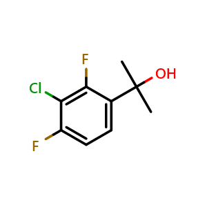 2-(3-Chloro-2,4-difluorophenyl)propan-2-ol