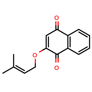 2-(3-methylbut-2-enoxy)naphthalene-1,4-dione
