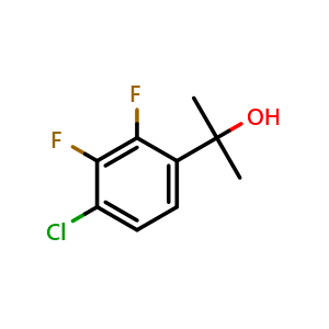 2-(4-Chloro-2,3-difluorophenyl)propan-2-ol