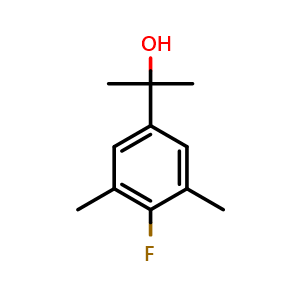 2-(4-Fluoro-3,5-dimethylphenyl)propan-2-ol