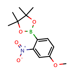 2-(4-methoxy-2-nitrophenyl)-4,4,5,5-tetramethyl-1,3,2-dioxaborolane