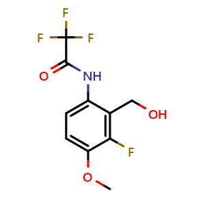 2,2,2-Trifluoro-N-(3-fluoro-2-(hydroxymethyl)-4-methoxyphenyl)acetamide