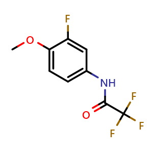 2,2,2-Trifluoro-N-(3-fluoro-4-methoxyphenyl)acetamide