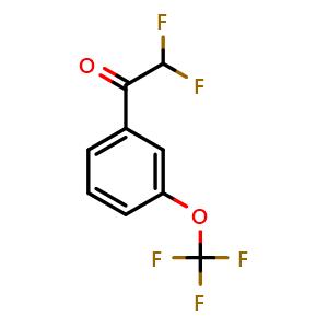 2,2-Difluoro-1-(3-(trifluoromethoxy)phenyl)ethanone