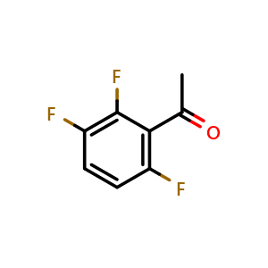 Chemical structure of 2,3,6-Trifluoroacetophenone , CAS 208173-22-2, AChemBlock X176194