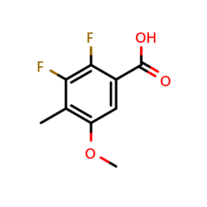 2,3-Difluoro-5-methoxy-4-methylbenzoic acid