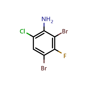 2,4-Dibromo-6-chloro-3-fluoroaniline