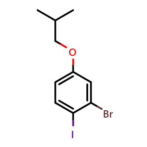 2-Bromo-1-iodo-4-isobutoxybenzene