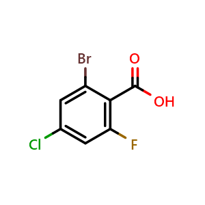 2-Bromo-4-chloro-6-fluorobenzoic acid