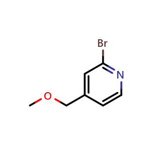 Chemical structure of 2-BROMO-4-METHOXYMETHYL-PYRIDINE , CAS 1289387-96-7, AChemBlock X176685