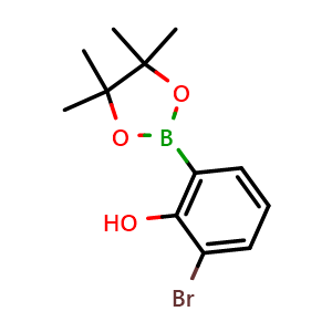 2-Bromo-6-(4,4,5,5-tetramethyl-1,3,2-dioxaborolan-2-yl)phenol