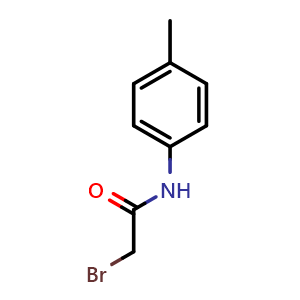 Chemical structure of 2-bromo-N-(4-methylphenyl)acetamide , CAS 5343-65-7, AChemBlock X176747