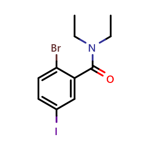 2-Bromo-N,N-diethyl-5-iodobenzamide