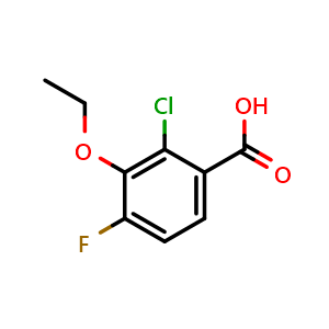 2-Chloro-3-ethoxy-4-fluorobenzoic acid