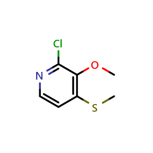 2-Chloro-3-methoxy-4-(methylthio)pyridine
