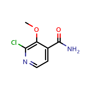 2-chloro-3-methoxy-4-pyridinecarboxamide