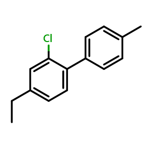 2-Chloro-4-ethyl-4'-methyl-1,1'-biphenyl