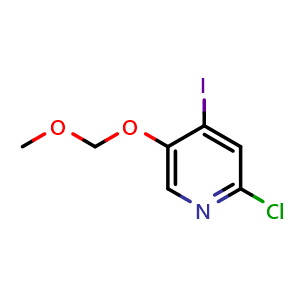 2-Chloro-4-iodo-5-(methoxymethoxy)pyridine