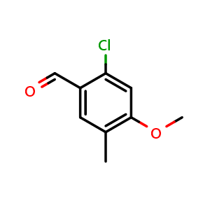 2-Chloro-4-methoxy-5-methylbenzaldehyde