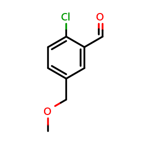 2-chloro-5-(methoxymethyl)benzaldehyde