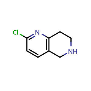 2-chloro-5,6,7,8-tetrahydro-1,6-naphthyridine