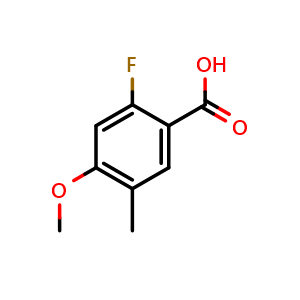 2-fluoro-4-methoxy-5-methylbenzoic acid