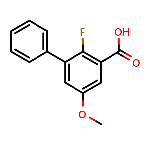 2-Fluoro-5-methoxy-[1,1'-biphenyl]-3-carboxylic acid