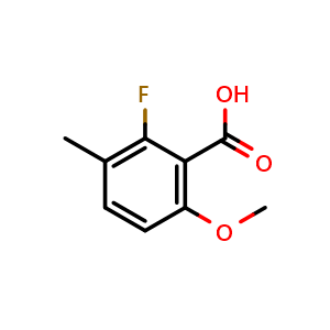 2-Fluoro-6-methoxy-3-methylbenzoic acid