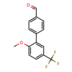 2'-Methoxy-5'-(trifluoromethyl)-[1,1'-biphenyl]-4-carbaldehyde