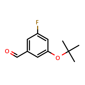 3-(tert-butoxy)-5-fluorobenzaldehyde
