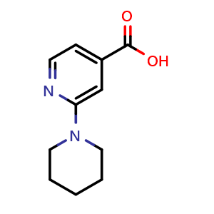 Chemical structure of 3,4,5,6-Tetrahydro-2H-[1,2']bipyridinyl-4'-carboxylic acid , CAS 855153-75-2, AChemBlock X177604