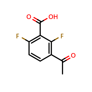 3-Acetyl-2,6-difluorobenzoic acid
