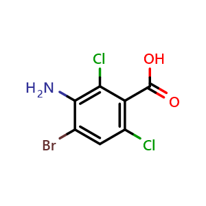 3-amino-4-bromo-2,6-dichlorobenzoic acid