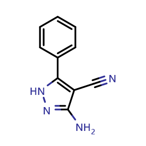 3-amino-5-phenyl-1H-pyrazole-4-carbonitrile