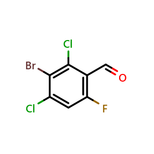 3-Bromo-2,4-dichloro-6-fluorobenzaldehyde
