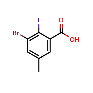 3-Bromo-2-iodo-5-methylbenzoic acid
