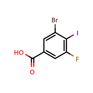 3-bromo-5-fluoro-4-iodobenzoic acid