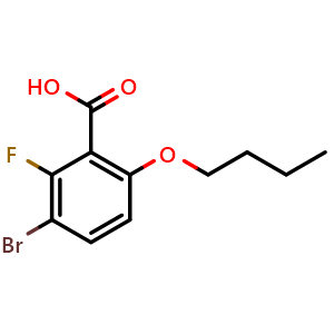 3-Bromo-6-butoxy-2-fluorobenzoic acid