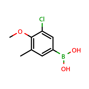 3-Chloro-4-methoxy-5-methylphenylboronic acid