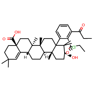 Chemical structure of 3-Chloro-5-(diethylcarbonyl)phenylboronic acid , CAS 957120-59-1, AChemBlock X178110
