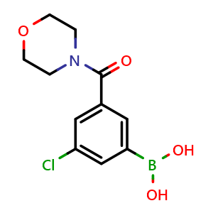 3-Chloro-5-(morpholine-4-carbonyl)phenylboronic acid