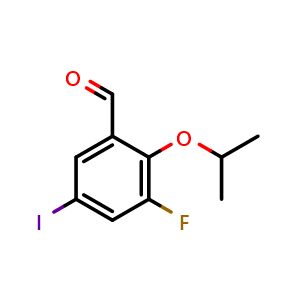 3-Fluoro-5-iodo-2-isopropoxybenzaldehyde